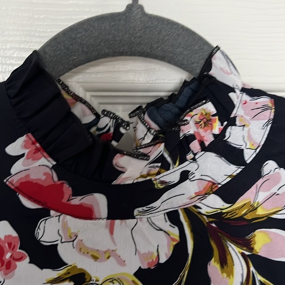 LuLu’s midi ruffled pleated long sleeve dress - Picture 6 of 13